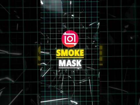 Inshot | Smoke Mask Tutorial 🍃 #shorts #tutorial #inshot #editing