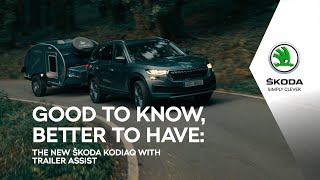 The new ŠKODA KODIAQ: Trailer Assist Trailer