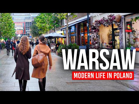 WARSAW, Poland 🇵🇱 Europe’s Next Economic Power | 4K Walking Tour