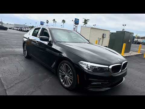 2018 BMW 530e iPerformance Hybrid Sedan Black 2.0l I-4