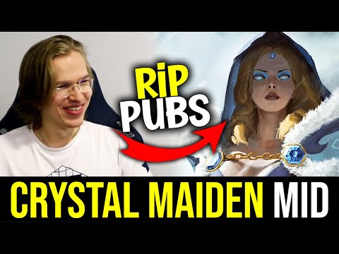 Topson CRYSTAL MAIDEN Mid?! - RIP PUBS! DOTA 2