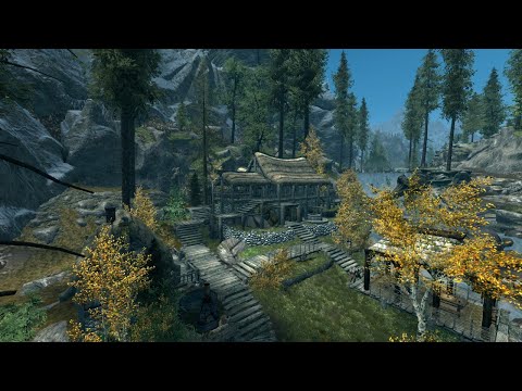 Riverside Lodge - Skyrim Special Edition home mod