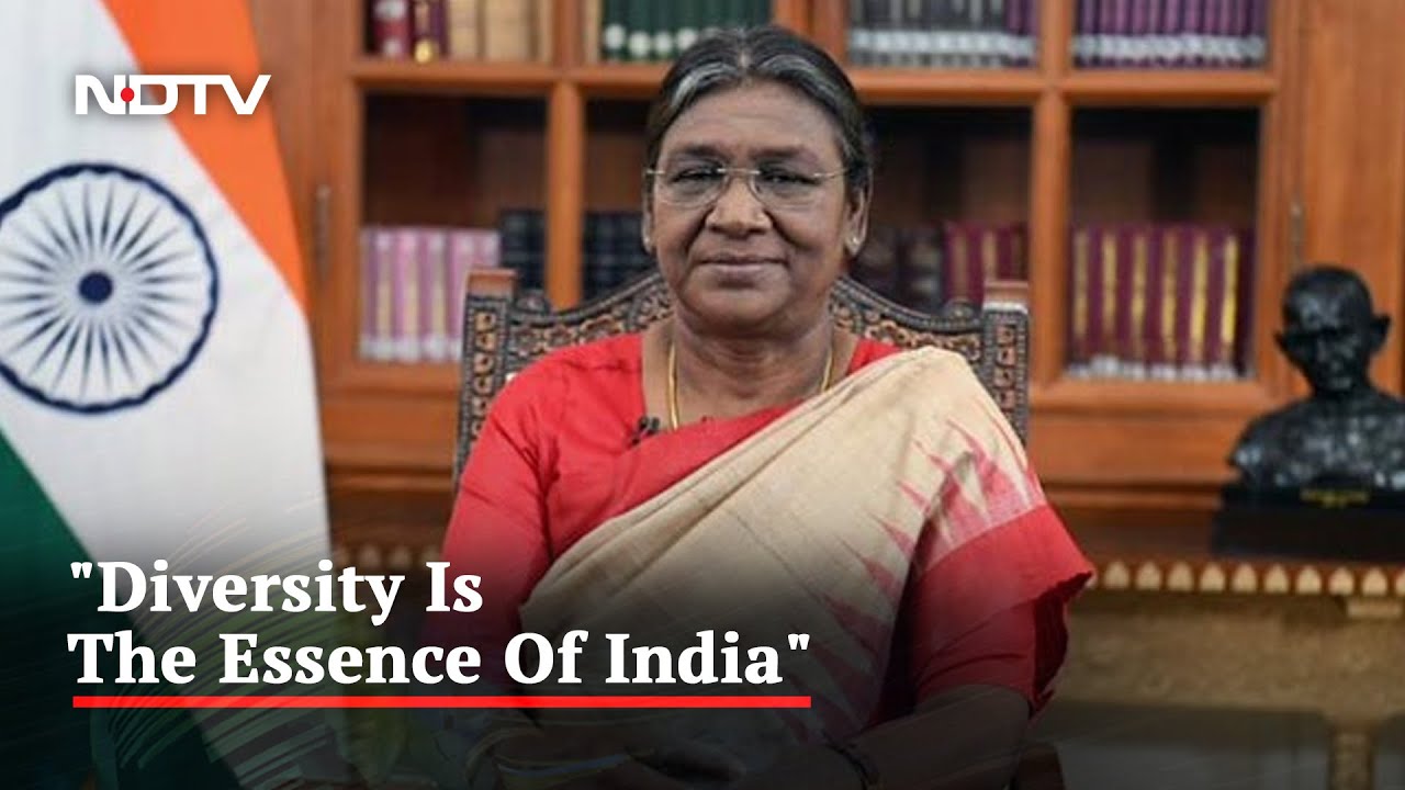 "Diversity Is The Essence Of India," Says President On R-Day Eve