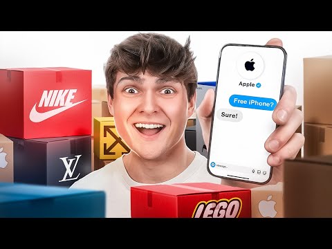 I Asked 100 Brands For Free Stuff