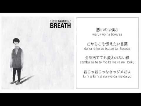 S.M. THE BALLAD Vol.2 [YESUNG]－「僕のせいだよ BLIND」  [LYRICS：JAPANESE／ROM] 1080P_