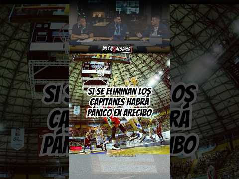 La Presión la tienen los Capitanes de Arecibo en esto Playoffs!