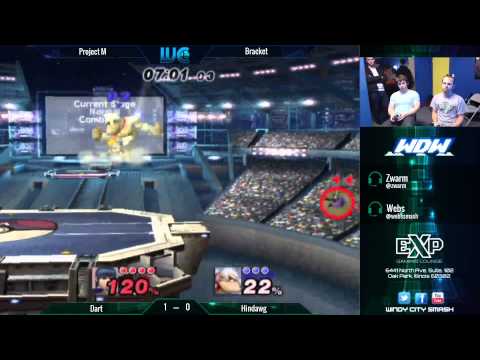 WDW 1/15/15 - Dart (Marth) vs Hindawg (Falco/DK)