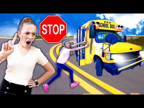 Trouble Kids On A School Bus!