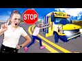 Trouble Kids On A School Bus
