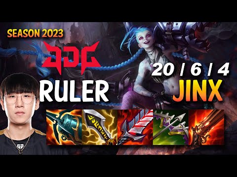 JDG Ruler JINX vs APHELIOS ADC - KR Ranked
