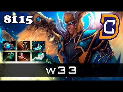 w33 Skywrath Mage - 8115 MMR Ranked Dota 2