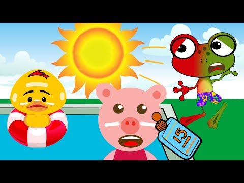 Paródia da música O SOL - O Sol quente na Piscina