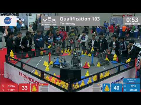 2018 VRC Tech Q103 - 9922A 7110Y vs 285X 55563E - 44 to 71