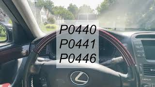 How to: P0440, P0441, P0446 Lexus LS430 Evap Purge Valve Fix