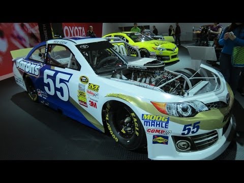 Thumbnail for 2013 Nascar Sprint Cup Toyota Camry At The 2014 NAIAS Auto Show by Toyota, video, Toyota Camry, Car, vide, Toyota RiN
