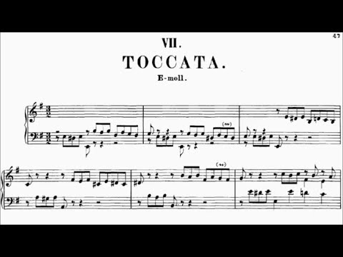 ABRSM DipABRSM Piano Repertoire No.10 Bach Toccata No.5 in E Minor BWV 914