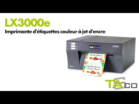 Imprimante jet d'encre d'étiquettes couleur Primera LX3000e