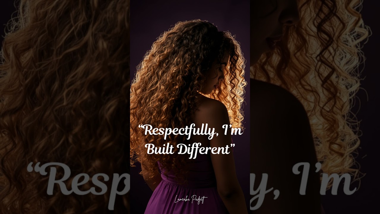 “Respectfully, I’m Built Different”