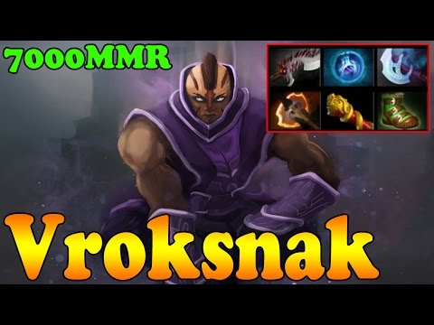 Dota 2 - Vroksnak 7000 MMR Plays Anti-Mage Vol 1 - Ranked Match Gameplay!