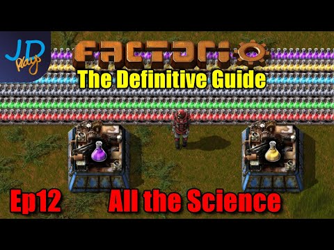 Ep12 All the Science ⚙️ Factorio 1.0 The Definitive Guide ⚙️ Guide For Players Walkthrough