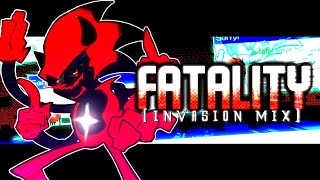 Cover art for FNF: VS. SONIC.EXE - FATALITY (INVASION MIX)