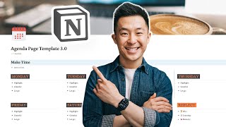 Notion Weekly Agenda Template 🌟 📆 Practical & Aesthetic!