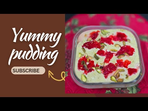 Make healthy quick pudding without cream #food #cooking #sweet #Srijan byKumkum Mathur