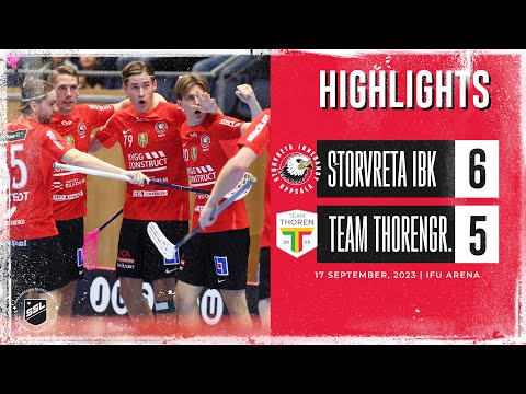Highlights Storvreta IBK vs Team Thorengruppen SK 6-5