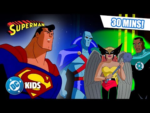 AWESOME Superman Team-Ups! 🦸🏻🦸‍♂️🧑🏻‍🎤 | #Superman #KidsCartoons | @dckids​