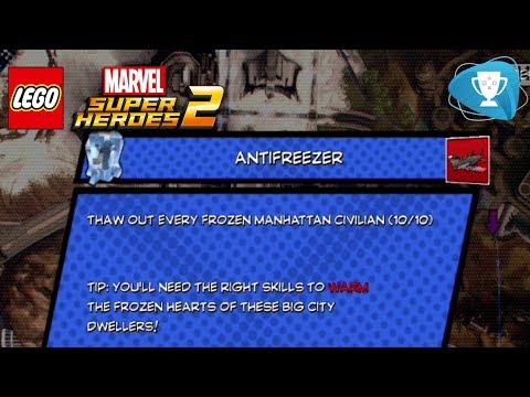 Lego Marvel Super Heroes 2 - Antifreezer Challenge Chronopolis Manhattan