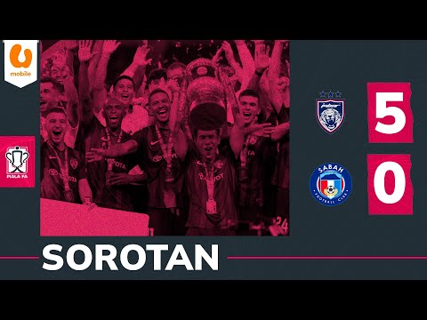 Sorotan Perlawanan Akhir: Johor Darul Ta'zim 5-0 Sabah FC | Piala FA 2025-26