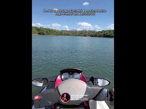 De Jetski pelo Lago Corumbá 4  no Condominio Lago Premier em Alexânia/GO