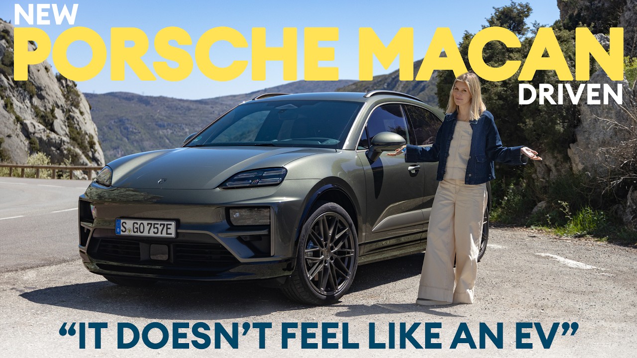 New Porsche Macan DRIVEN. The EV even EV haters will love