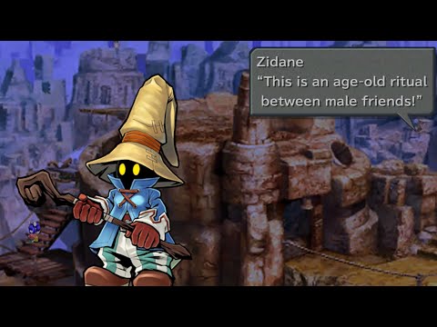 Final Fantasy IX: Zidane and Vivi Pee Into Valley