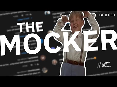 THE MOCKER // How Do We Deal with People HOSTILE to Wisdom? [ BT // 030 ]