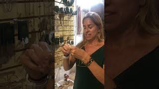 Vídeo de Brinco Jabaquara Longo Modular com Formas Geométricas Banhado a Ouro 18K