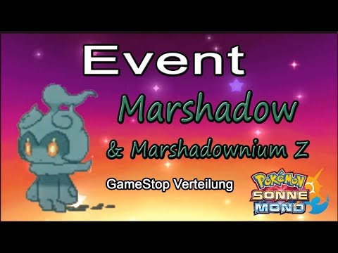 Pokémon Sonne/Mond - Event: Marshadow & Marshadownium Z