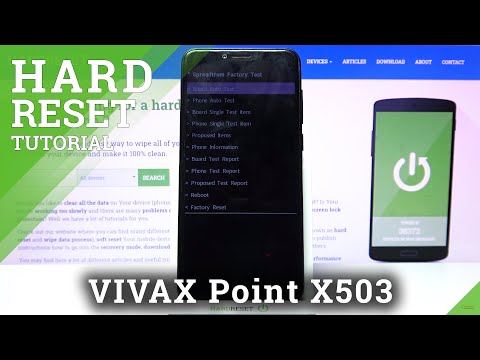 How to Hard Reset on VIVAX Point X503 – Factory Reset