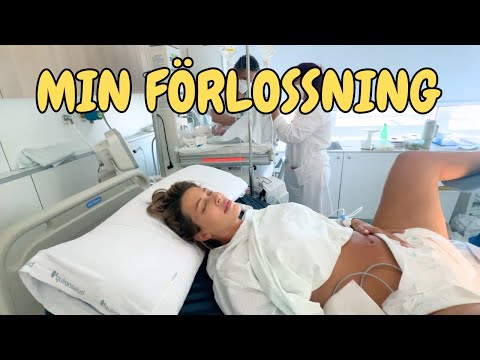 JAG FÖDER BARN!! Min förlossningsvideo