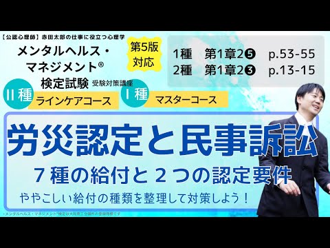 心身マネジメント学科 ややこしい！労災認定と民事訴訟　～認定要件と給付の種類を整理しよう～