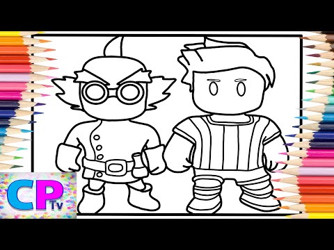 Stumble Guys Coloring Pages/Stumble Guys/Jim Yosef - Arrow [NCS Release]@coloringpagestv