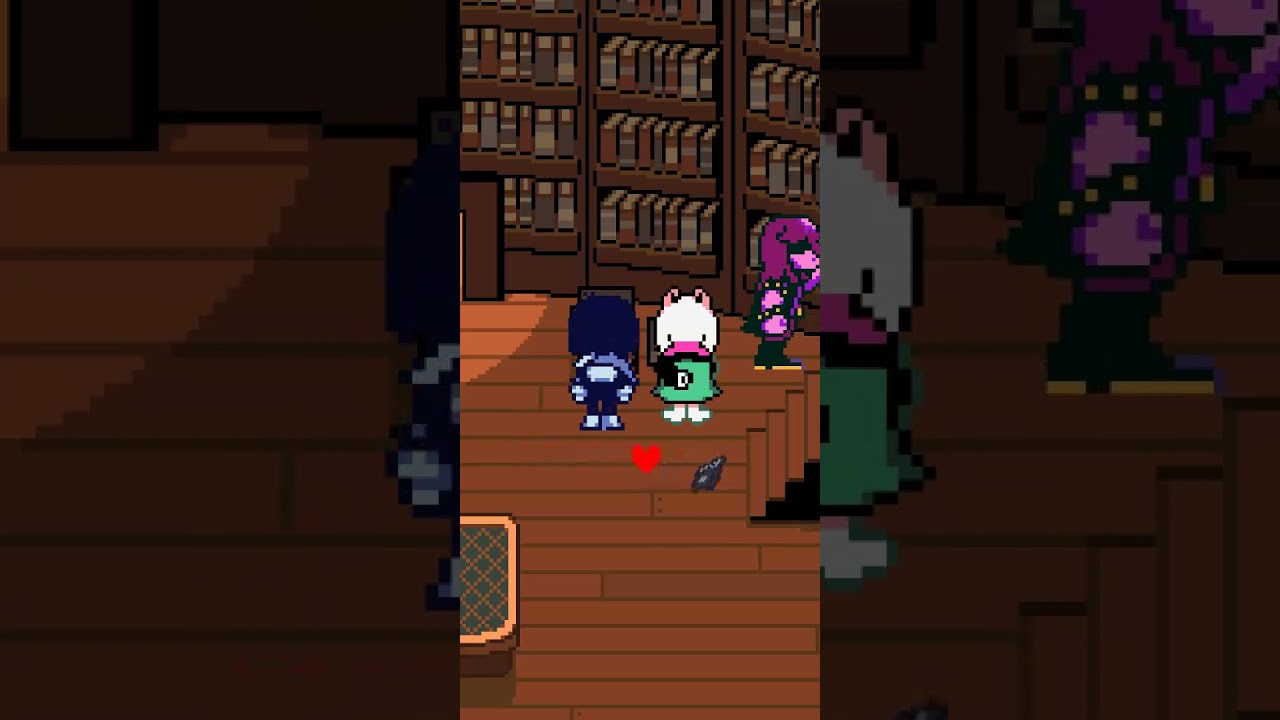 Attachment - Deltarune FanAnimation #deltarune #ralsei #kris #susie #soul #tobyfox #pixelart