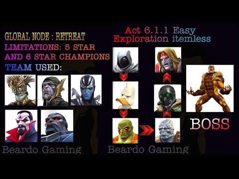 (Mcoc) Act 6.1.1 Easy Path Exploration itemless #8