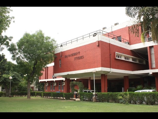 University of Delhi Faculty of Management Studies видео №1