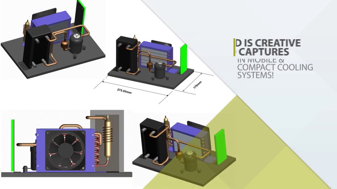 Mini DC Compressor & Small Cooling System  RIGID HVAC