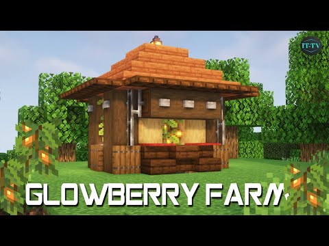 UNBELIEVABLE! Building a GLOW BERRY FARM - Minecraft Tutorial