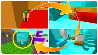 🏠 ¡JUGAMOS AL ESCONDITE EN LA CASA DE DIAMANTE MÁS PEQUEÑA DE MINECRAFT! 🏡