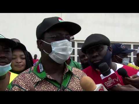 尼日利亞工會為爭奪最低工資而大遊行 (Nigeria's unions march over minimum wage)