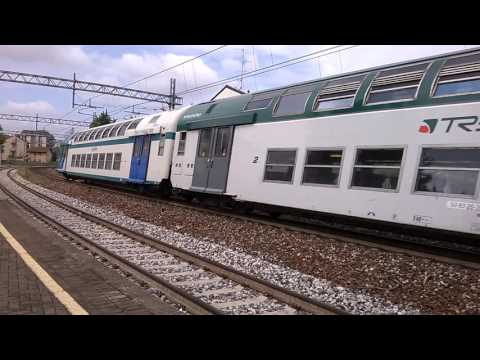 E464 269+6 2 piani Trenord e XMPR - Monza Sobborghi - 14/05/2016