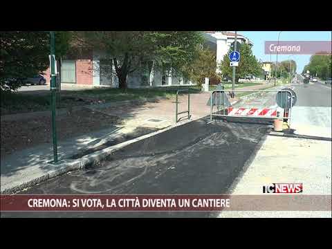Cremona: Elections begin, the city becomes a construction site